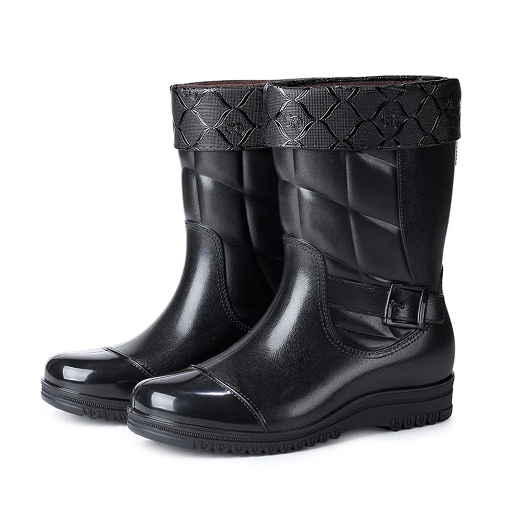 2019 New Arrival Leisure rain boots men Low-Heeled Keep Warm Round Toe Shoe Waterproof Middle Tube Rain Boot Dropshipping
2019 New Arrival Leisure rain boots men Low-Heeled Keep Warm Round Toe Shoe Waterproof Middle Tube Rain Boot Dropshipping