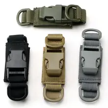 

tactical EDC Waist Keychain Multifunction Durable Webbing Backpack Airsoft Buckle Keychain for Outdoor Camping Hiking Strap