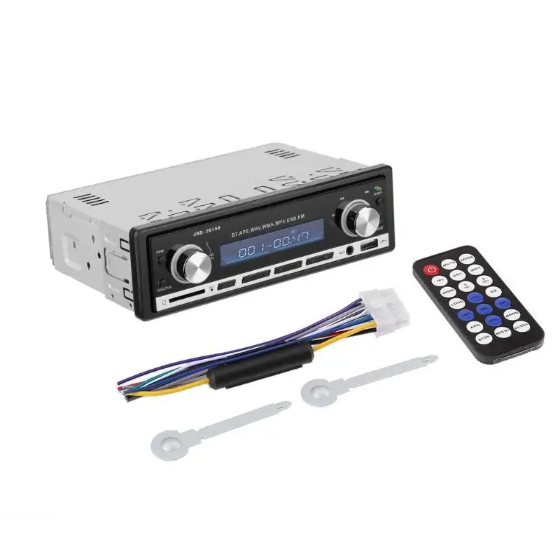 Автомобиль Радио стерео проигрыватель Bluetooth телефона AUX IN MP3 FM/USB/1 Din/Дистанционное
