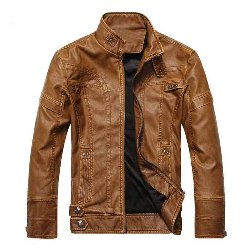 Oeak Autumn Leather Jacket Men Fashion Solid Black Jacket Coat 2019 Winter Windbreaker Warm Mens Motorcycle Jackets Plus Size
Oeak Autumn Leather Jacket Men Fashion Solid Black Jacket Coat 2019 Winter Windbreaker Warm Mens Motorcycle Jackets Plus Size