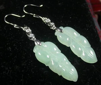 ry00118 Green 925 Sterling Silver Natural A Jadeite Leaf Earring
ry00118 Green 925 Sterling Silver Natural A Jadeite Leaf Earring