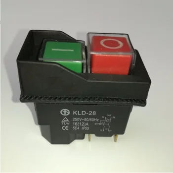 1Pcs 4pin Waterproof magnetic explosion-proof pushbutton switch kld-28 5E4 IP55 220v magnetic starter electromagnetic switches
1Pcs 4pin Waterproof magnetic explosion-proof pushbutton switch kld-28 5E4 IP55 220v magnetic starter electromagnetic switches