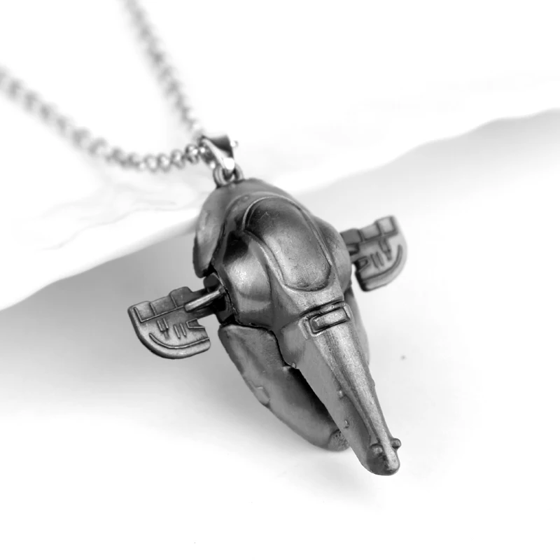 Movie Star Wars Necklace Potf Boba Fetts SLAVE 1 Spaceship Model Necklace The bounty hunter Anti- Detection Spaceship Necklace
Movie Star Wars Necklace Potf Boba Fetts SLAVE 1 Spaceship Model Necklace The bounty hunter Anti- Detection Spaceship Necklace