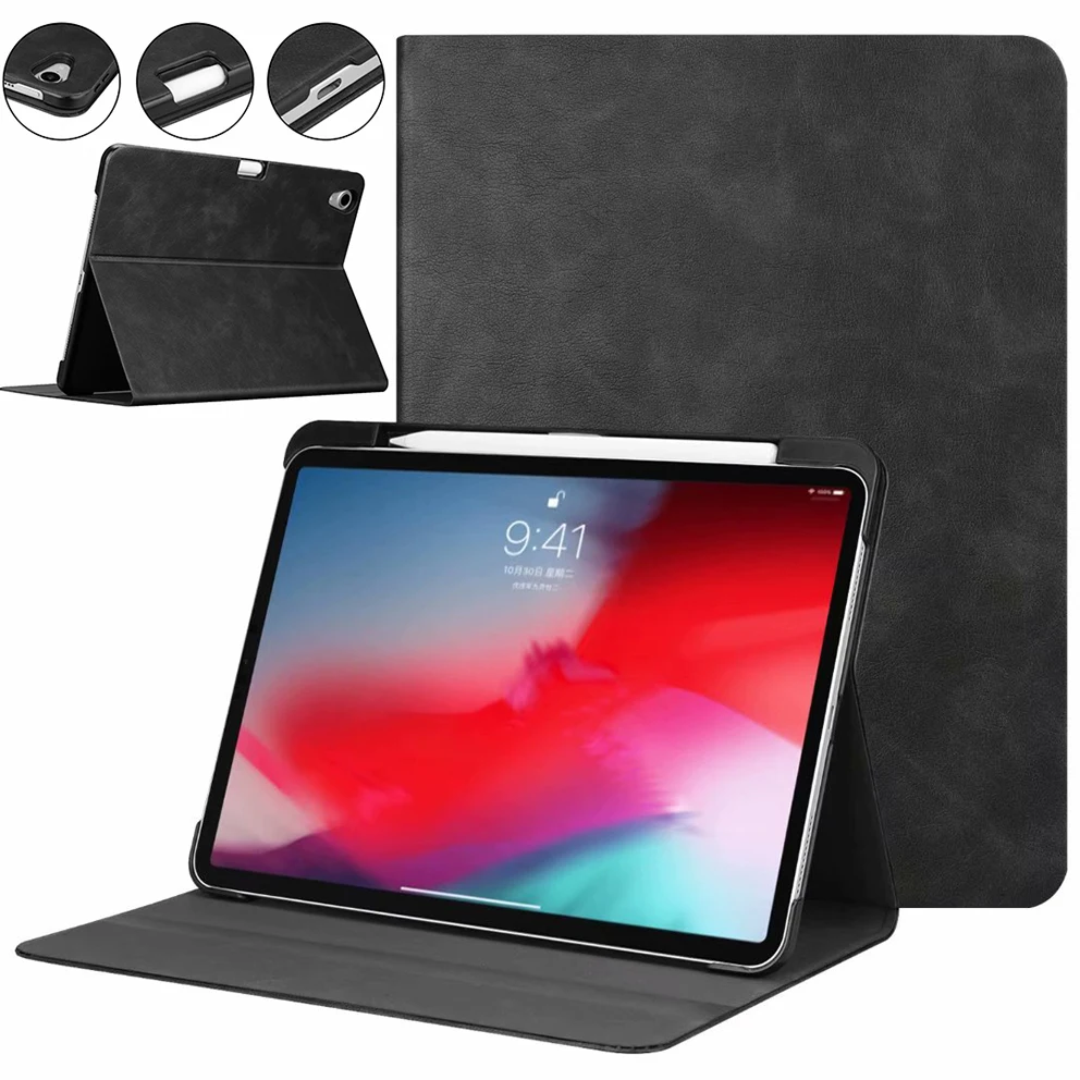 Funda For ipad pro 11 2018 Case Stand Tablet With Pencil Holder PU Leather + PC Hard Back Smart Cover For New ipad pro 11 Case
Funda For ipad pro 11 2018 Case Stand Tablet With Pencil Holder PU Leather + PC Hard Back Smart Cover For New ipad pro 11 Case