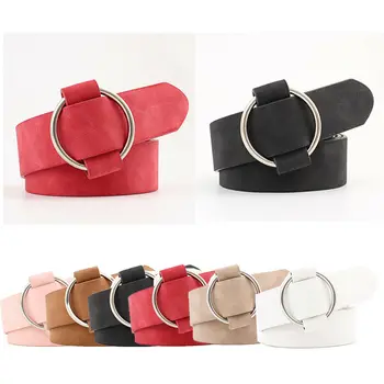 Hirigin New Women Lady Vintage Metal Boho Leather Round Buckle Waist Belt Waistband Red/Pink/Khaki/Black/White/Camel Available
Hirigin New Women Lady Vintage Metal Boho Leather Round Buckle Waist Belt Waistband Red/Pink/Khaki/Black/White/Camel Available