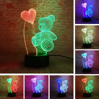 Baby Kids 2018 HOT Teddy Bear Hold Love Heart Balloon Remote Touch Mixed-Double 7 Color Gradient Dimming Christmas Romantic Gift
Baby Kids 2018 HOT Teddy Bear Hold Love Heart Balloon Remote Touch Mixed-Double 7 Color Gradient Dimming Christmas Romantic Gift