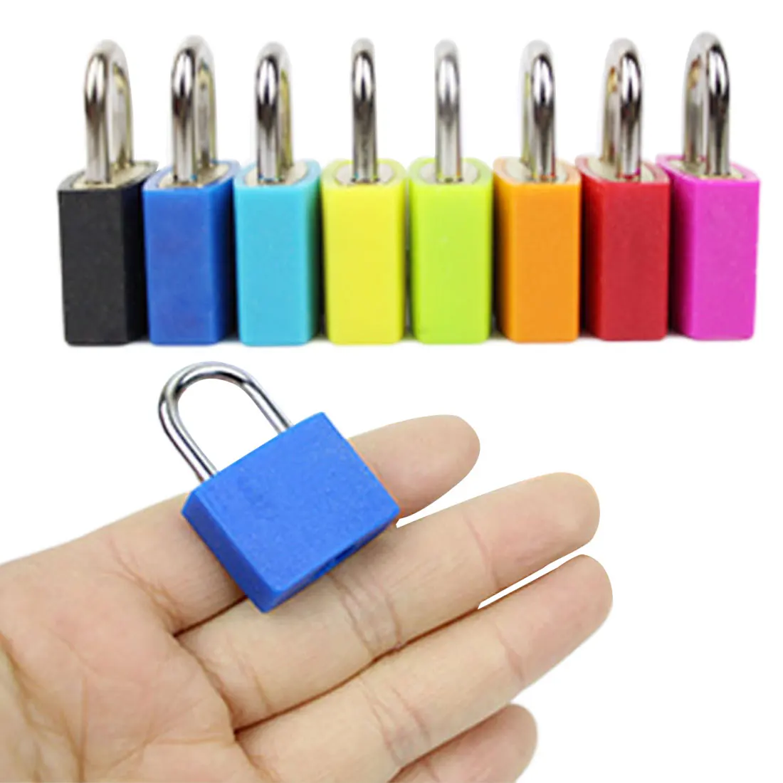 Small Mini Strong Steel Padlock Travel Tiny Suicase Lock with 2 Keys Color Random
Small Mini Strong Steel Padlock Travel Tiny Suicase Lock with 2 Keys Color Random