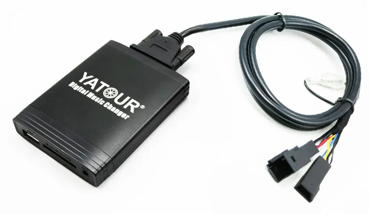 Yatour Digital Music USB SD AUX CD changer interface adapter for BMW E38 E39 E46 16:9 Navigation with 6 CD charger
Yatour Digital Music USB SD AUX CD changer interface adapter for BMW E38 E39 E46 16:9 Navigation with 6 CD charger