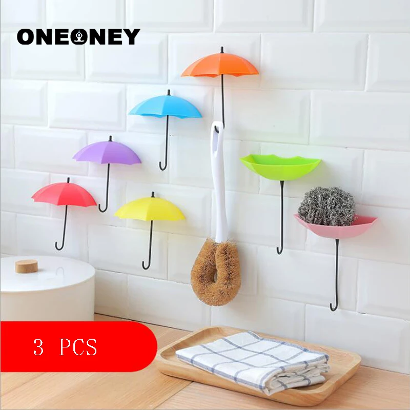 Oneoney 3pcs Decor Umbrella Hooks Key Hair Pin Holder Colorful Functional Decoration Free Shipping Cute Kitchen Living Room
Oneoney 3pcs Decor Umbrella Hooks Key Hair Pin Holder Colorful Functional Decoration Free Shipping Cute Kitchen Living Room