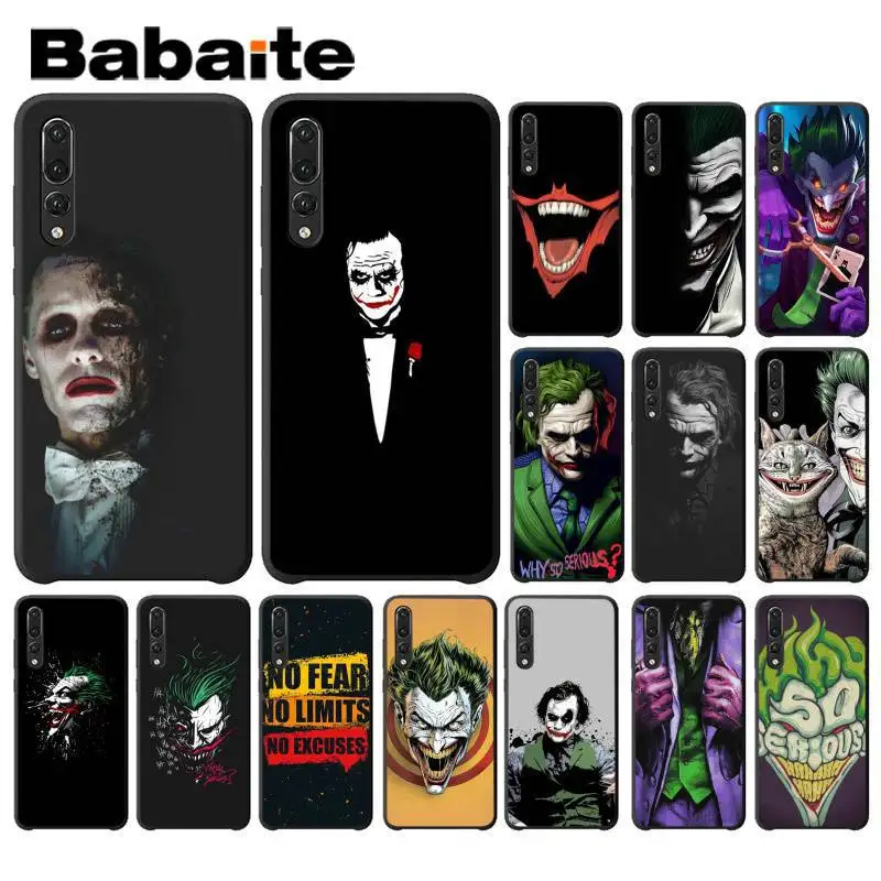 Babaite Comic art The Joker DIY Printing Drawing Phone Case for Huawei P9 P10 Plus Mate9 10 Mate10 Lite P20 Pro Honor10 View10
Babaite Comic art The Joker DIY Printing Drawing Phone Case for Huawei P9 P10 Plus Mate9 10 Mate10 Lite P20 Pro Honor10 View10