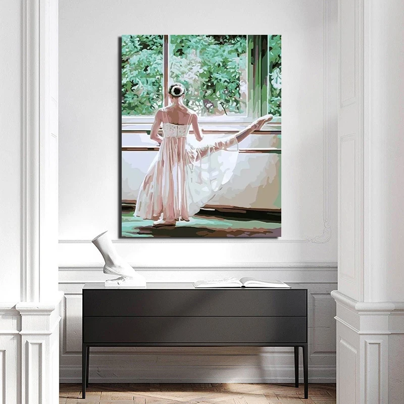 Ballet Training Pictures By Numbers Drawing Canvas Painting For Living Room Home Decoration Wall Art DIY Digital Painting Poster
Ballet Training Pictures By Numbers Drawing Canvas Painting For Living Room Home Decoration Wall Art DIY Digital Painting Poster