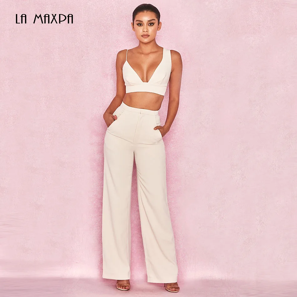 Fashion Women 2 two Piece Set Crop Top & Wide Leg Pants Women Ladies Cloth Womens Casual Summer 2 Piece Outfits for Women 2018
Fashion Women 2 two Piece Set Crop Top & Wide Leg Pants Women Ladies Cloth Womens Casual Summer 2 Piece Outfits for Women 2018