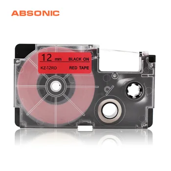 Absoin XR-12RD Black on Red 12mm Printer Label Tape Cassettes For XR-12RD Compatible with Casio KL-60 KL-60SR KL-100 Label Maker
Absoin XR-12RD Black on Red 12mm Printer Label Tape Cassettes For XR-12RD Compatible with Casio KL-60 KL-60SR KL-100 Label Maker