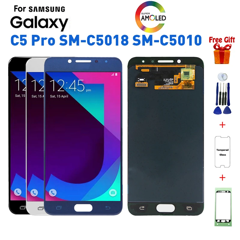For Samsung C5 Pro SM-C5018 SM-C5010 lcd display Screen replacement for Samsung Galaxy C5 Pro SM-C5018 C5010 display lcd screen
For Samsung C5 Pro SM-C5018 SM-C5010 lcd display Screen replacement for Samsung Galaxy C5 Pro SM-C5018 C5010 display lcd screen