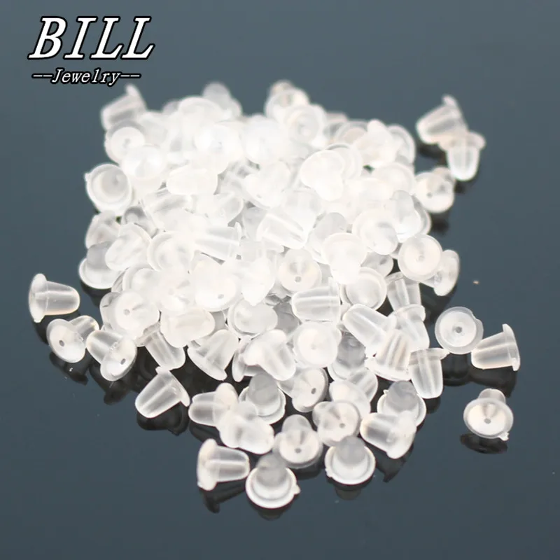 D001 Earrings Accessories DIY Jewelry Findings & Components Bullet Rubber Ear Plugging Blocked Stoppers Earnuts Back Plugs 100ps
D001 Earrings Accessories DIY Jewelry Findings & Components Bullet Rubber Ear Plugging Blocked Stoppers Earnuts Back Plugs 100ps