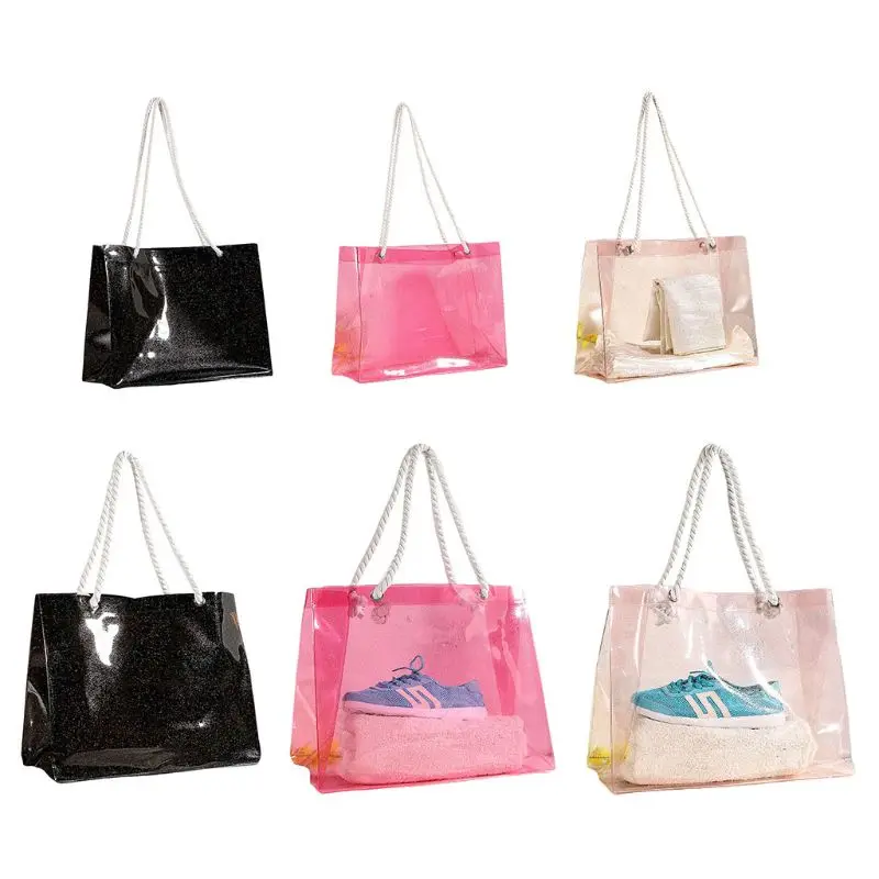 2019 Fashion New Women PVC Shoulder Bag Summer Beach Handbag Multifunction Large Capacity Storage Organizer Shopping Tote S/L
2019 Fashion New Women PVC Shoulder Bag Summer Beach Handbag Multifunction Large Capacity Storage Organizer Shopping Tote S/L