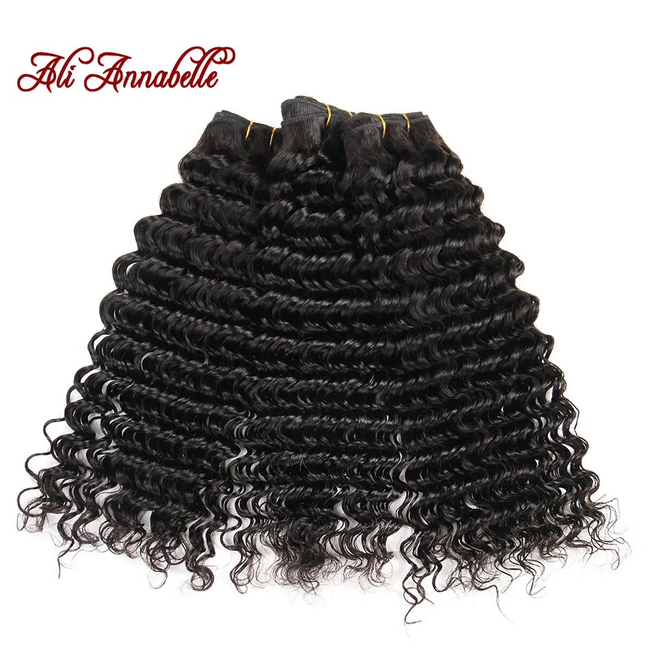 ALI ANNABELLE HAIR Peruvian Deep Wave Human Hair 3 Bundles 100% Remy Hair Weave Extension Natural Color Deep Hair Weave Bundles
ALI ANNABELLE HAIR Peruvian Deep Wave Human Hair 3 Bundles 100% Remy Hair Weave Extension Natural Color Deep Hair Weave Bundles