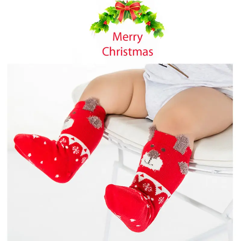 New Xmas Style 3 Pairs Toddler Red Stripe Soft Cotton Stockings Baby Boy Girl Cartoon Cotton NewBorn Infant Toddler Kid Stocking
New Xmas Style 3 Pairs Toddler Red Stripe Soft Cotton Stockings Baby Boy Girl Cartoon Cotton NewBorn Infant Toddler Kid Stocking