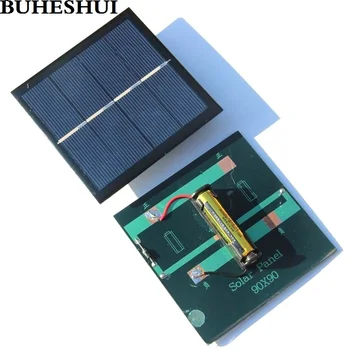 BUHESHUI 1W Solar Panel With Base For AA Battery 1W 2V Solar Cell For 1.2V 1xAAA Rechargeable Battery Charging Directly New
BUHESHUI 1W Solar Panel With Base For AA Battery 1W 2V Solar Cell For 1.2V 1xAAA Rechargeable Battery Charging Directly New