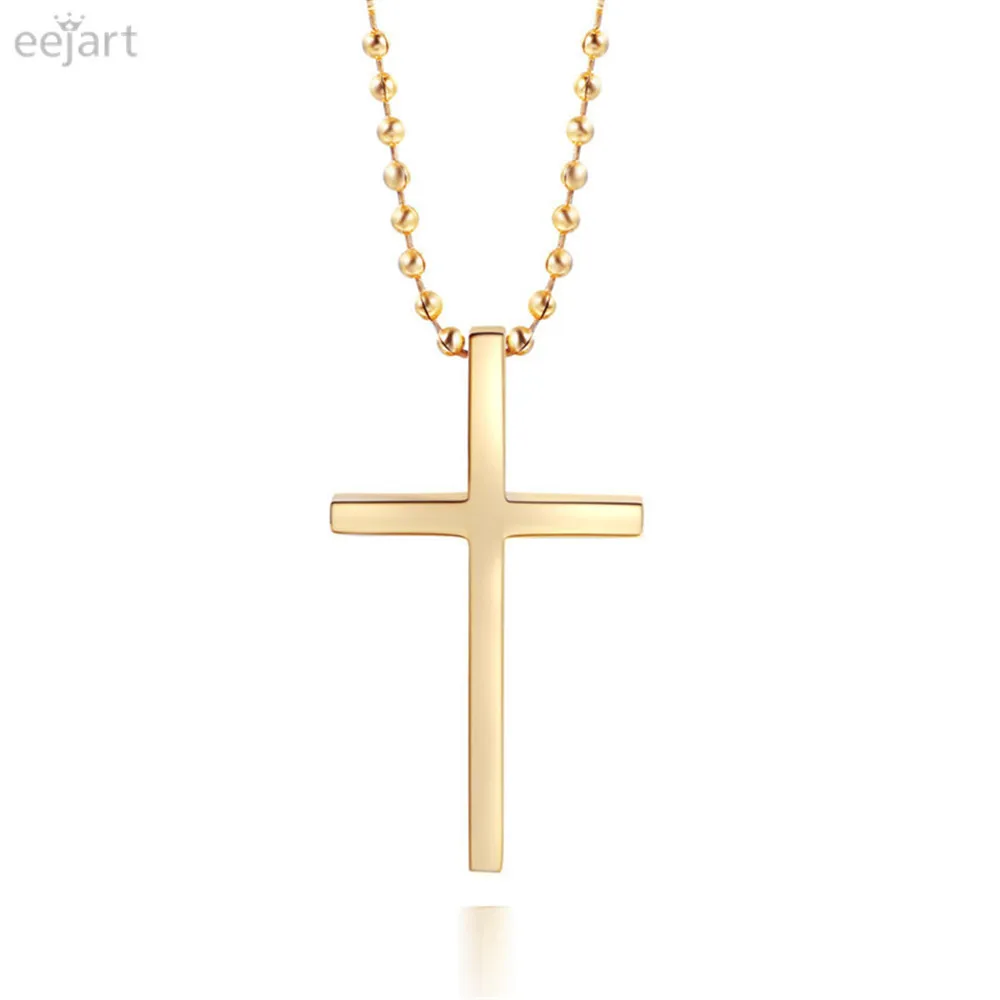 Fine Jewelry Cross Necklace Women/Men Jewelry Wholesale Trendy Stainless Steel INRI Crucifix Jesus Cross Pendant
Fine Jewelry Cross Necklace Women/Men Jewelry Wholesale Trendy Stainless Steel INRI Crucifix Jesus Cross Pendant
