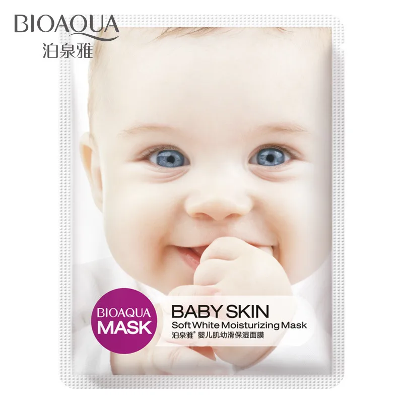 BIOAQUA 7 Pcs Baby-like Skin Whitening Mask Skin Care Moisturizing Oil Control Wrapped Mask Shrink Pores Facial Mask
BIOAQUA 7 Pcs Baby-like Skin Whitening Mask Skin Care Moisturizing Oil Control Wrapped Mask Shrink Pores Facial Mask