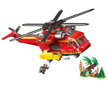 XINGBAO 14004 City Fire Fighting Helicopter Forest Disaster Relief Building Blocks Kids Educational DIY Toy Bricks birthday gift
XINGBAO 14004 City Fire Fighting Helicopter Forest Disaster Relief Building Blocks Kids Educational DIY Toy Bricks birthday gift