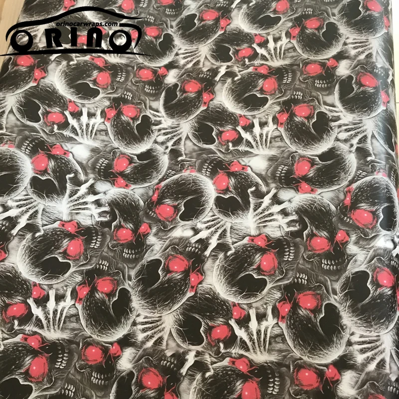 Skull Car Sticker Vinyl Film-11