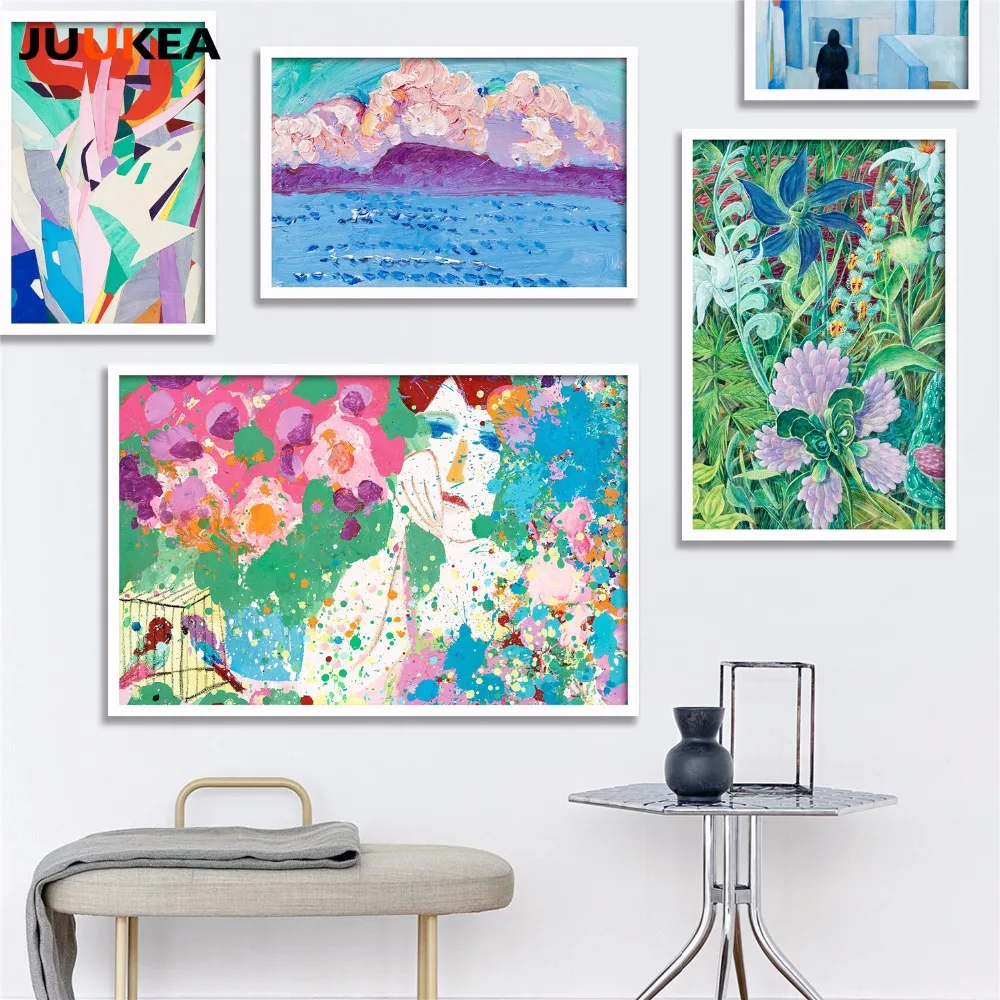 Modern POP Exclusive European Canvas Print Painting Poster Abstract Landscape Wall Picture For Living Room Frameless, Home Decor
Modern POP Exclusive European Canvas Print Painting Poster Abstract Landscape Wall Picture For Living Room Frameless, Home Decor