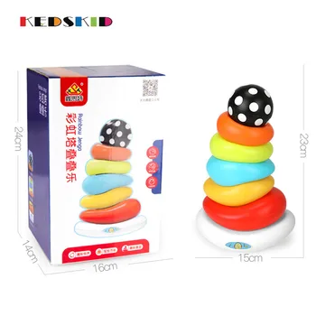 Building Blocks Colorful Rainbow circle Creative Plastic tumbler stacked Circle Set For Baby Children Play Game Toys
Building Blocks Colorful Rainbow circle Creative Plastic tumbler stacked Circle Set For Baby Children Play Game Toys