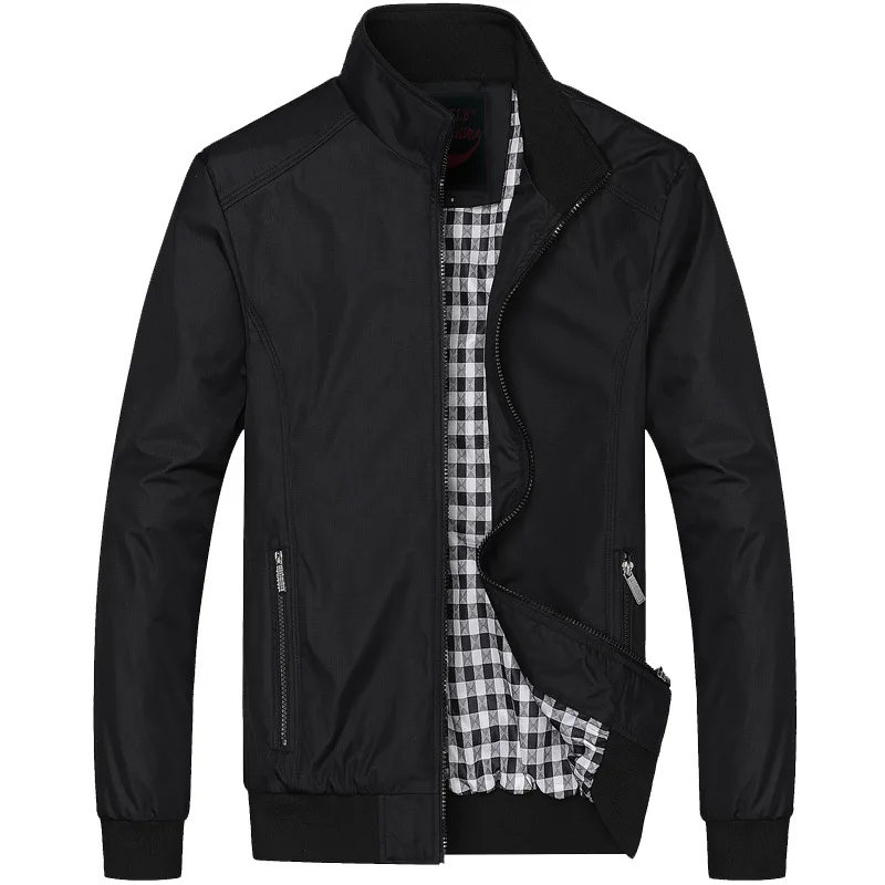 Big Size 4XL 5XL Mens Spring Summer Jackets Casual Thin Male Windbreakers College Bomber Black Windcheater Hommes Varsity Jacket
Big Size 4XL 5XL Mens Spring Summer Jackets Casual Thin Male Windbreakers College Bomber Black Windcheater Hommes Varsity Jacket
