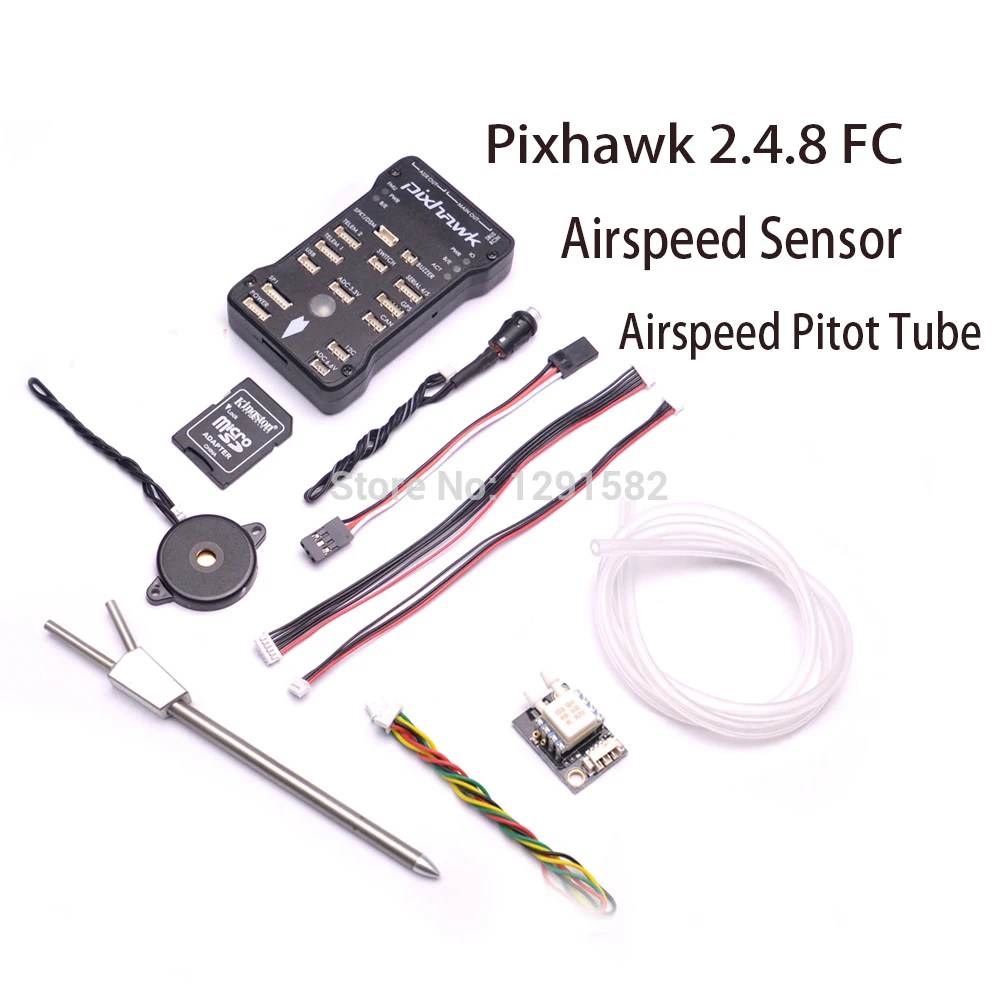 Pixhawk 2.4.8 + Differential Airspeed Pitot Tube + Pitot Tube Airspeed Sensor for Pixhawk PX4 Flight Controller Quadcopter FPV
Pixhawk 2.4.8 + Differential Airspeed Pitot Tube + Pitot Tube Airspeed Sensor for Pixhawk PX4 Flight Controller Quadcopter FPV