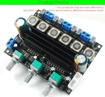TPA3116 High-Power Digital Amplifier board Stereo Input Stereo and Super bass Out 2.1 channel Subwoofer amplifier board
TPA3116 High-Power Digital Amplifier board Stereo Input Stereo and Super bass Out 2.1 channel Subwoofer amplifier board