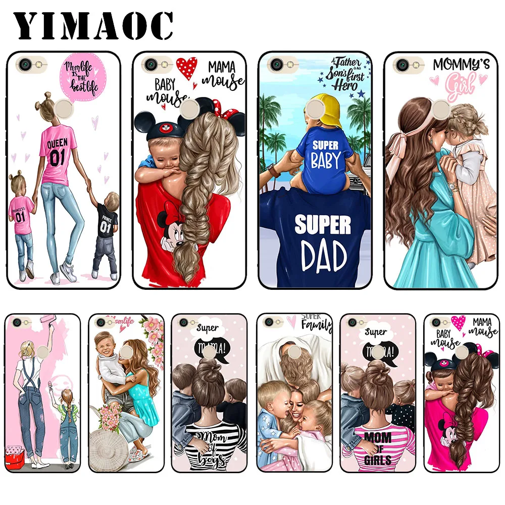 YIMAOC Super Mom Dad And Baby Soft Case for Xiaomi Redmi 4A Note 4X 5 Plus 5A Pro Prime
YIMAOC Super Mom Dad And Baby Soft Case for Xiaomi Redmi 4A Note 4X 5 Plus 5A Pro Prime