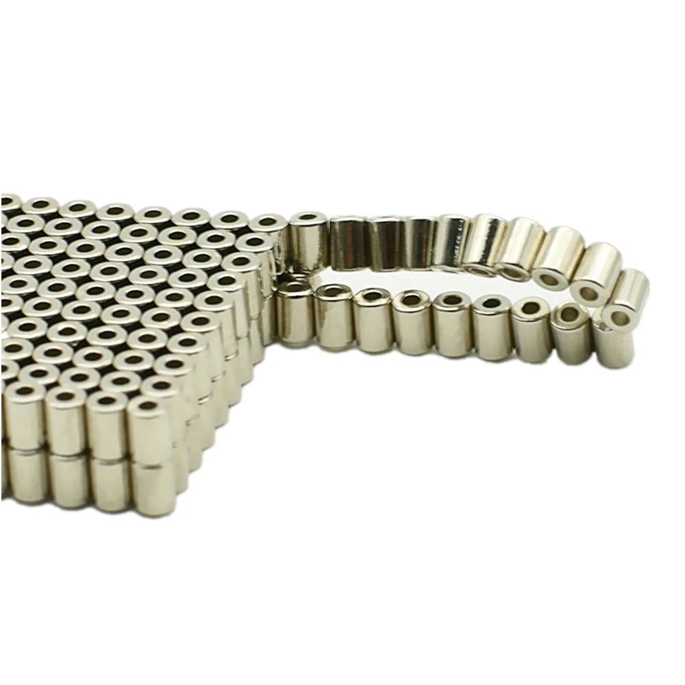NdFeB Magnet Ring Dia. 2.6x1.3x3.8 mm Tube Diametrically Magnetized N42 Strong Rotor Neodymium Permanent Sensor Magnets 200pcs
NdFeB Magnet Ring Dia. 2.6x1.3x3.8 mm Tube Diametrically Magnetized N42 Strong Rotor Neodymium Permanent Sensor Magnets 200pcs