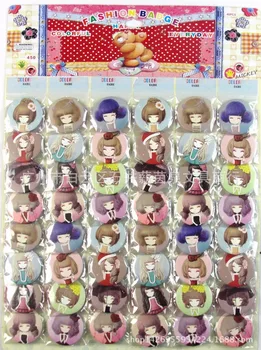 48pcs/lot of girl badge, party gift bag decoration brooch, party favor decoration brooch
48pcs/lot of girl badge, party gift bag decoration brooch, party favor decoration brooch
