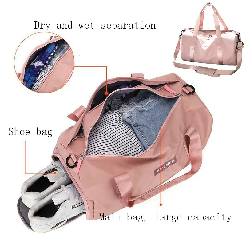 New Foldable Waterproof Suit Travel Bag Large Capacity Handbag Travel Luggage Duffle Bags With Independent Shoes Pocket
New Foldable Waterproof Suit Travel Bag Large Capacity Handbag Travel Luggage Duffle Bags With Independent Shoes Pocket