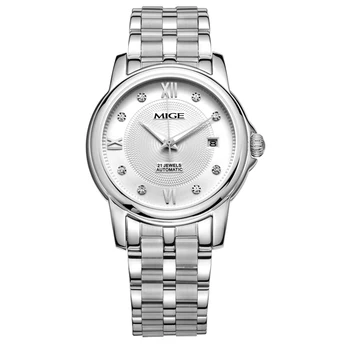 2018 Mige New Hot Top Brand Skeleton Mechenical Mans Watch Goden While WatchDial Steel Case Waterproof Automatic Man Watches 
2018 Mige New Hot Top Brand Skeleton Mechenical Mans Watch Goden While WatchDial Steel Case Waterproof Automatic Man Watches