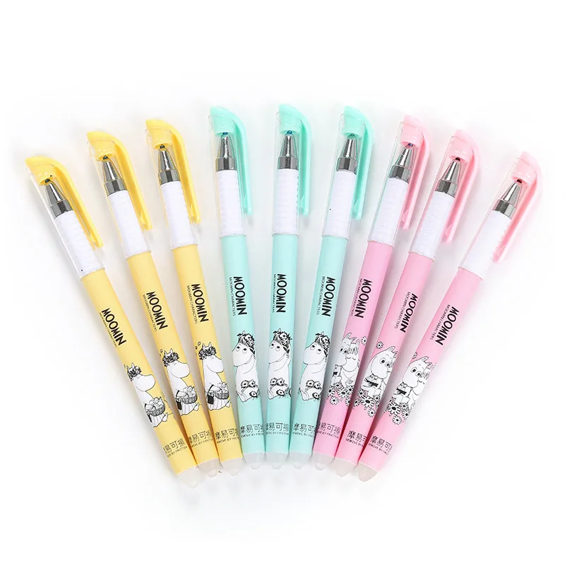 3Pcs/Lot 0.38mm Kawaii Erasable Gel Pen Cartoon Animal Ballpoint Pen With Magical Black/blue Ink School & Office Supplies
3Pcs/Lot 0.38mm Kawaii Erasable Gel Pen Cartoon Animal Ballpoint Pen With Magical Black/blue Ink School & Office Supplies