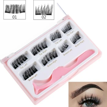 2019 new arrival 8pc/set MakeUp Dual Magnetic False Eyelashes Glue-free Reusable Magnet Fake Eyelashes Extension with Tweezer
2019 new arrival 8pc/set MakeUp Dual Magnetic False Eyelashes Glue-free Reusable Magnet Fake Eyelashes Extension with Tweezer