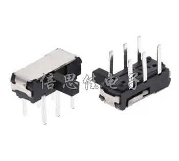 Free shipping 20pcs/lot Toggle switch MSK-22D20G4 MSK-22D20 MSK22D20G4 horizontal 6 Pin 6P 2 files Slide switch 4MM
Free shipping 20pcs/lot Toggle switch MSK-22D20G4 MSK-22D20 MSK22D20G4 horizontal 6 Pin 6P 2 files Slide switch 4MM