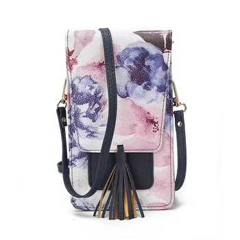 Tassel Women's Shoulder Bag Phone PU Leather Flap Printed Mini Cross body Bag Ladies Small Messenger Bags Female Floral Wallet
Tassel Women's Shoulder Bag Phone PU Leather Flap Printed Mini Cross body Bag Ladies Small Messenger Bags Female Floral Wallet
