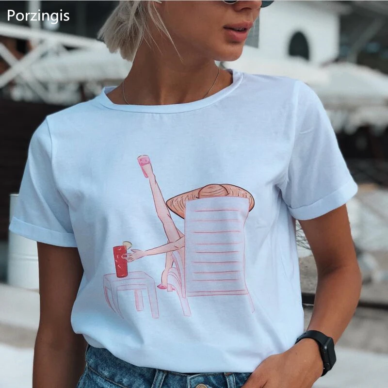 Porzingis t-shirts for women summer cool illustration print tops cotton lady vogue femme tee shirts
Porzingis t-shirts for women summer cool illustration print tops cotton lady vogue femme tee shirts