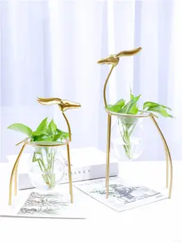 Hydroponic Creative Decoration Glass Flowerpot Bonsai Terrarium Vase Tabletop Transparent Container Home Air Plant Vase LY382
Hydroponic Creative Decoration Glass Flowerpot Bonsai Terrarium Vase Tabletop Transparent Container Home Air Plant Vase LY382