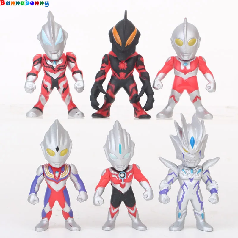 6 PCS/Lot 7 CM Anime Ultraman Tiga Action Figure Toys PVC 8 Edition Collectible Model Toy Best Gifts For Kids
6 PCS/Lot 7 CM Anime Ultraman Tiga Action Figure Toys PVC 8 Edition Collectible Model Toy Best Gifts For Kids