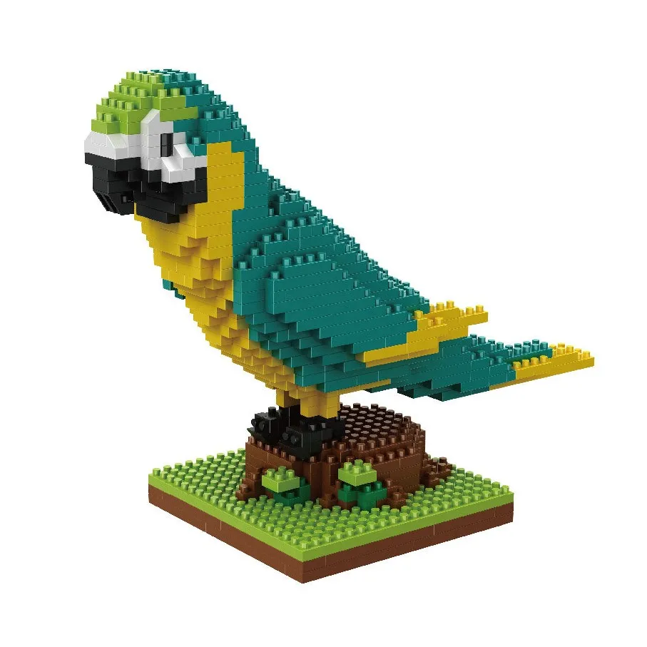 DIY Assemble 3D Cute Animals Green Red Parrot Nano Dimond Bricks BUilding Blocks Educational Enlighten Toys
DIY Assemble 3D Cute Animals Green Red Parrot Nano Dimond Bricks BUilding Blocks Educational Enlighten Toys