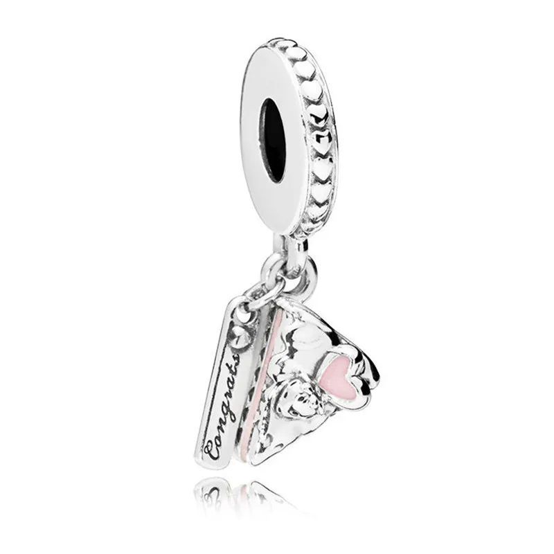 925 Sterling Silver Pendant Bead Fine Colorful Cake Hanging Charm Fit Original Pandora Bracelet Bangle Women DIY Jewelry Gift
925 Sterling Silver Pendant Bead Fine Colorful Cake Hanging Charm Fit Original Pandora Bracelet Bangle Women DIY Jewelry Gift