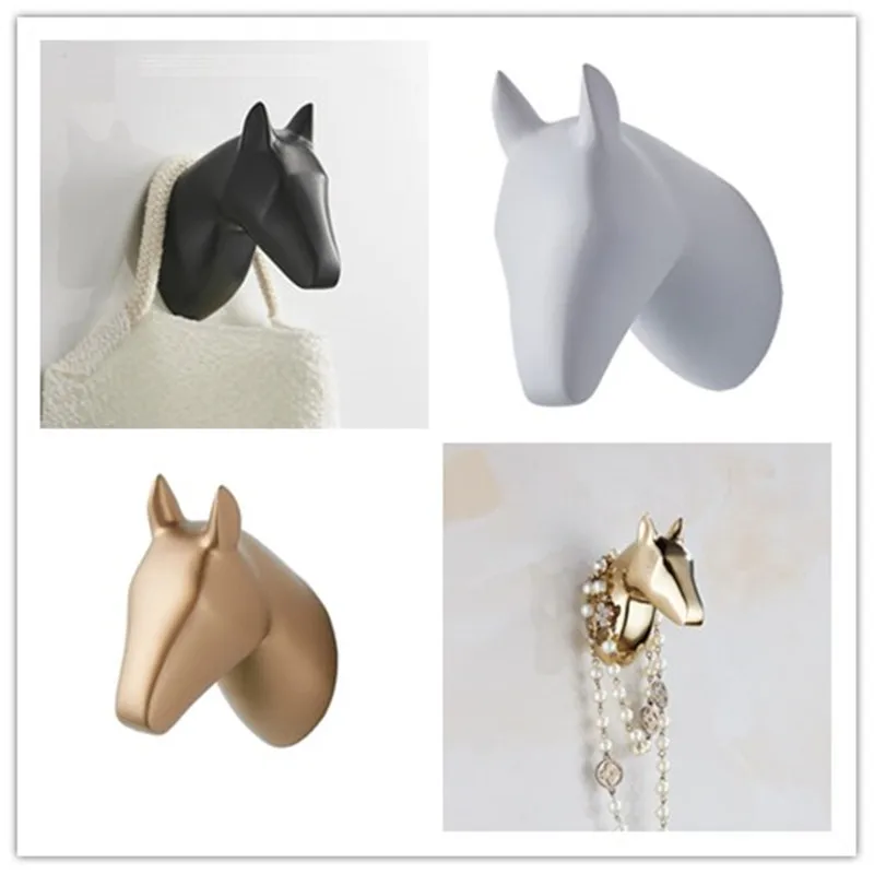 Solid Zin-Alloy Horse Head Hooks Wall Hang Wall Mounted Towel Hook Gold / Black /Chrome Clothes Hook Animal Coat Hook
Solid Zin-Alloy Horse Head Hooks Wall Hang Wall Mounted Towel Hook Gold / Black /Chrome Clothes Hook Animal Coat Hook