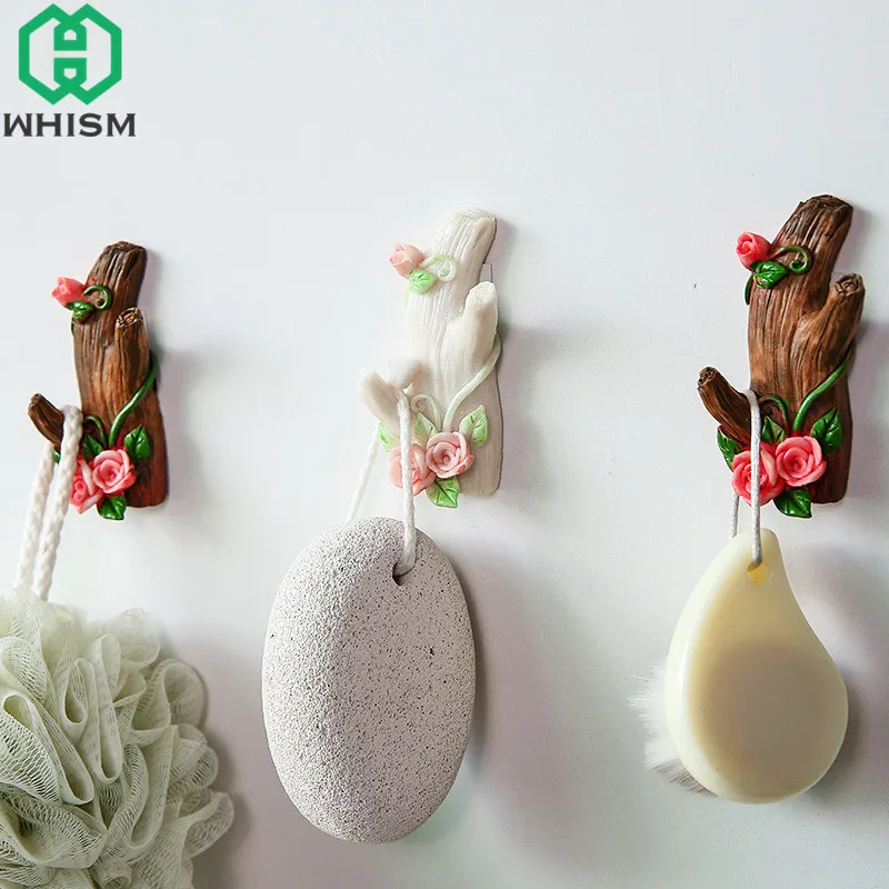 WHISM Resin Tree Branch Wall Hook Kitchen Storage Rack Wall Bag Keys Hanger Sticky Towel Holder Self Adhesive Bathroom Organizer
WHISM Resin Tree Branch Wall Hook Kitchen Storage Rack Wall Bag Keys Hanger Sticky Towel Holder Self Adhesive Bathroom Organizer