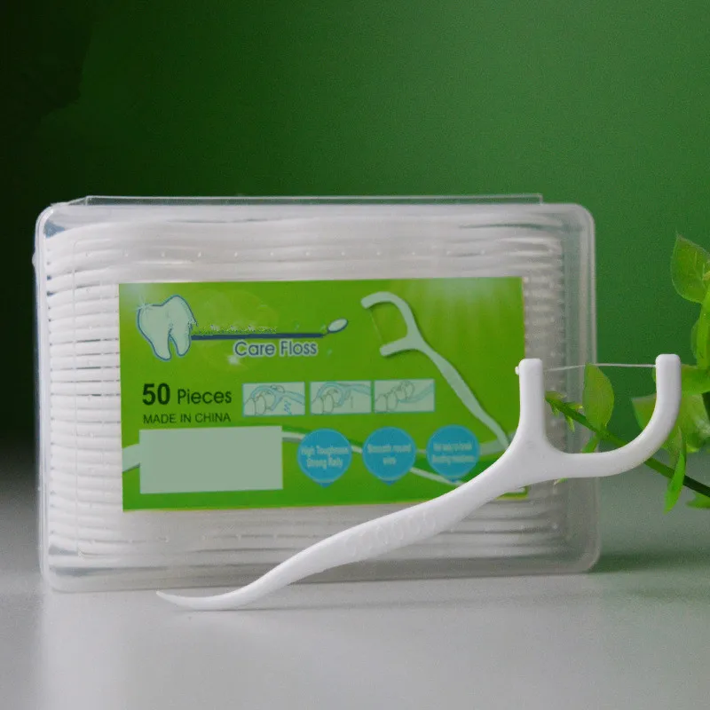 50pcs 7.5cm Dental Floss Flosser Picks Teeth Toothpicks Stick Tooth Clean Oral Care
50pcs 7.5cm Dental Floss Flosser Picks Teeth Toothpicks Stick Tooth Clean Oral Care