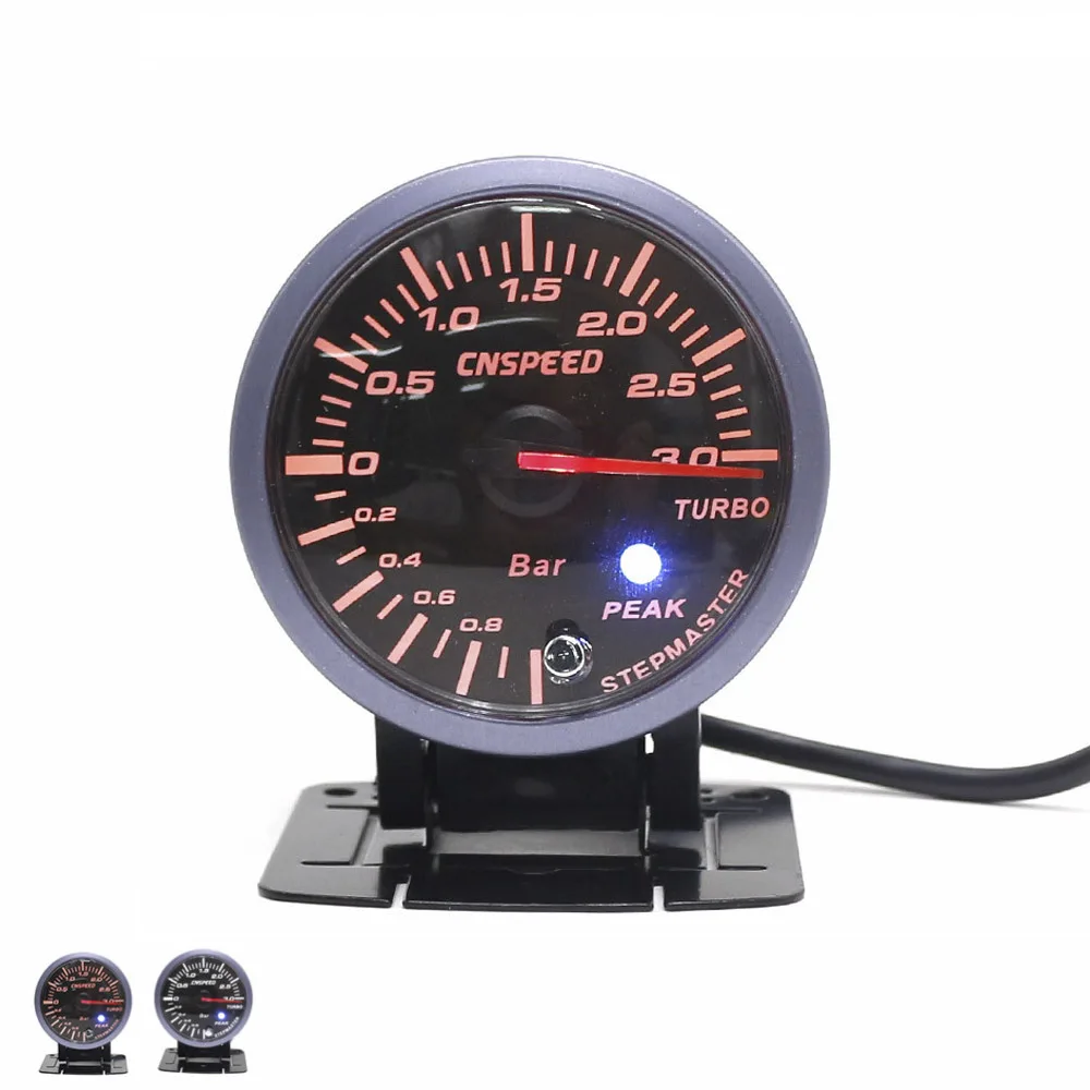 CNSPEED 60MM Car Turbo Boost gauge Indicator Control Panel Red & White Lighting BAR Black Face Auto car gauge/Car Meter YC101410
CNSPEED 60MM Car Turbo Boost gauge Indicator Control Panel Red & White Lighting BAR Black Face Auto car gauge/Car Meter YC101410